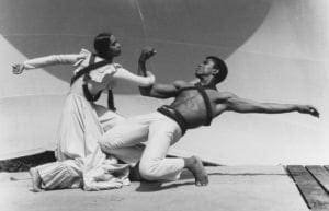 Carmen de Lavallade and Alvin Ailey at the Jacob’s Pillow Dance Festival in 1961. Credit John Lindquist/Harvard Theater Collection